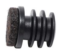 Adsamm INS-R-F-BL-22-32 INS-R-F-BL-22 - Tapones para láminas con fieltro, color negro, diámetro de 22 mm