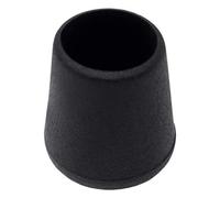 Adsamm LG-BL-12-100 Adsamm-100 Tapas para Patas de sillas, Negro, Ø 12-13 mm