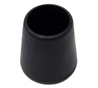 Adsamm LG-BL-14-4 4 Tapas para Patas de Silla, Negro, Ø 14-15 mm