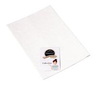 Adsamm® / Placas Auto-Adhesivas de Fieltro recortables / 200x300 mm/Blanco/rectangulares/Almohadillas de Fieltro/Protectores de Suelo para Patas de Mueble/Grosor de 3,5 mm de la máxima Calidad