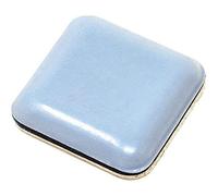 Adsamm PTFE-50-SA-GR-2424-32 32 Deslizadores PTFE, Gris y Azul, 24x24 mm