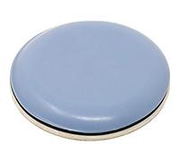 Adsamm PTFE-50-SA-GR-40-100 100 Deslizadores de PTFE, Gris y Azul, Ø 40 mm