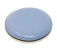 Adsamm PTFE-50-SA-GR-40-4 4 Deslizadores PTFE, Gris y Azul, Ø 40 mm