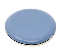 Adsamm PTFE-50-SA-GR-50-100 100 Deslizadores de PTFE, Gris y Azul, Ø 50 mm