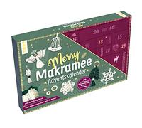 Adventskalender Merry Makramee: Material für 24 Makramee-Projekte. Mit Anleitungsbuch