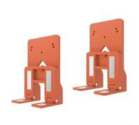 Advokingtap 1 plantilla naranja para bisagra de gabinete para una alineación rápida, pieza de fijación precisa de huecos de perforación compatible con bisagras europeas 3 en uno para carpintería DIY