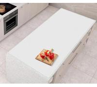 AECHY Alfombrilla de Silicona Extra Grande 120x60x0,2 cm, Tapete de Silicona para Encimera Cocina, Protector Resistente al Calor, Impermeable y Antideslizante, Enviado Enrollado, translúcida
