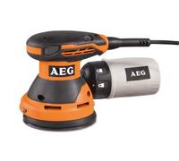 AEG 4935416100 Lijadora rotorbital 300 W-125 mm, 125mm