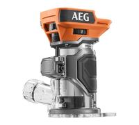 AEG BOF18BL3-0 - Afiladora de 18 V BRUSHLESS, 15000 a 30000 rpm, carrera de fresado 36 mm, diámetro de las pinzas de sujeción de 6 mm (sin batería)