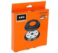 Aeg ex150e - Bases lijadora roto-orbitales 150mm | Base de repuesto autoadherente, sistema de sujeción de abrasivos, motor de 440 W, disco de 150 mm, renovación de madera