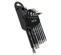 AEG Set de 9 Llaves Estrella para Mecánica y Mantenimiento Profesional