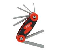 AEG Set de Llaves Hexagonales para Mecánica y Mantenimiento