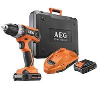 AEG taladro atornillador a batería bs 12 g3 li-203c kit con 2 baterías