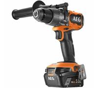 AEG Taladro percutor sin escobillas BSB18C3BL-502C 18V 110 Nm 2 baterías 5Ah