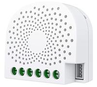 Aeotec Nano Switch Controlador de Encendido/Apagado with Power Metering, Z-Wave Plus Interruptor Inteligente de Pared para Automatización del Hogar, ZW116 15A Neutral Required, Funciona con Alexa