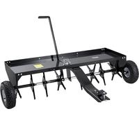 Aereador de césped con enganche universal, de 122 cm de longitud, para arrastrar