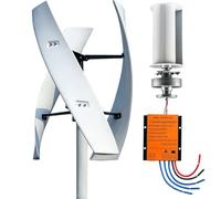 Aerogeneradores Vertical Turbina eólica 16000W 20000W 12V 24V 48V 220V turbina eólica en espiral, con controlador para generación de electricidad(20000W,48V)