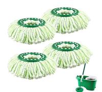Aerqvix Mops de repuesto para sistema de fregona Libman Tornado Spin Mop System, 4 unidades