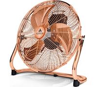 AERSON Ventilador de suelo de 50 cm, máquina de viento de cobre, ventilador de mesa de 125 W