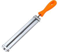 AERZETIX - 2/1 Lima con guía de afilado ∅4.8mm para cadena motosierra 300mm - paso de cadena .325'' - afilador/sacapuntas para leñador/carpintero - C47776