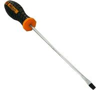AERZETIX - Destornillador plano clásico 4x150mm para tornillo ranurado - Punta Imán/Magnético - Mango Antideslizante Bi-Materia - Hoja de Acero/CR-V/ - C45677