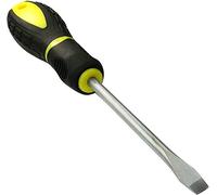 AERZETIX - Destornillador plano clásico 6x100mm para tornillo ranurado - Punta Imán/Magnético - Mango Antideslizante Bi-Materia - Hoja de Acero/CR-V/-S2 - C45665