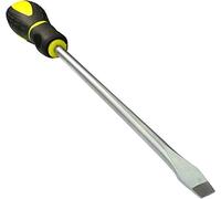 AERZETIX - Destornillador plano clásico 8x200mm para tornillo ranurado - Punta Imán/Magnético - Mango Antideslizante Bi-Materia - Hoja de Acero/CR-V/-S2 - C45662