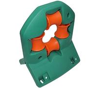 AERZETIX - Guía Carrete Soporte de Manguera de Riego 3/4'' 1'' Máx Ø50mm - 145x111x175mm - Plástico - Herramienta de Jardín - Naranja y Verde - C48742