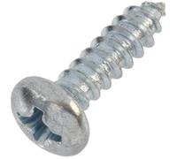 AERZETIX - Juego de 100 Tornillos Autorroscantes M3.5x13mm con Cabeza Redonda Abombada - con Huella Cruciforme PH - DIN7981 - en Acero Galvanizado - Chapa Montaje Fijación