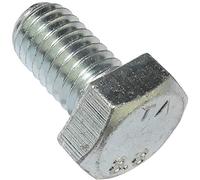AERZETIX - Juego de 50 Pernos M8x14 - Cabeza Hexagonal - Ø8x14mm - DIN 933 - Acero Galvanizado - Color Plata - Bricolaje - Herramienta de Montaje/Ferretería - C47318
