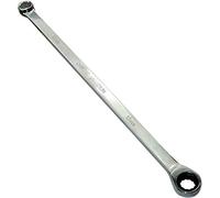 AERZETIX - Llave Plana Bi-Hexagonal Poligonal Doble ojo/anillo 13mm - a Llave de trinquete 13mm Extra larga métrica 12 lados - Longitud 35cm - Mango recto/pulido - en acero CR-V - C45620