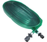 AERZETIX - Manguera Plana de Riego por Goteo en Goma Ø16mm - Longitud 15m - con Racor Rápido - Color Verde - Herramienta de Jardín - C48774