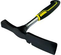 AERZETIX - Martillo de Albañil Berlín - 285mm - Cabeza acero con extractor de clavos - Mango Metálico Tubular - Herramientas de Albañilería/Ladrillos/Cincel/Hormigón/Romper/Demolición/Piedra - C46145
