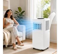 AETEREOS Pingüino Aire Acondicionado Portátil 4 en 1 | 13000 BTU | Climatizador y Deshumidificador, Modo Sleep, Mando a Distancia | Incluye it de Ventana 4000W
