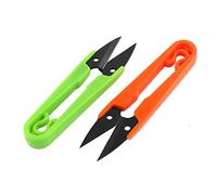 Aexit 2 Unidades Cortadora de Rosca Sastre Hilo Costura Costura Costura Cortador (model: R4711IIVI-5794SW) Tijeras Verde Naranja