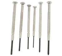 Aexit 6 piezas PH0 PH1 Phillips 1.4mm 2.0mm 2.4mm 3.0mm Juego de destornilladores (model: R5772VIIO-2403SW) de punta ranurada