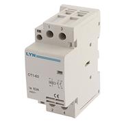 Aexit CT1-63A AC 400V 63A Contactor de alimentación de CA bipolar de dos fases (model: R9480IIIVII-5752SW) para uso doméstico