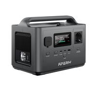 AFERIY AF-P040 Estación de energía portátil 256 Wh, batería LiFePO4 - 400 W - carga rápida en 1,2 horas - UPS - solar - para camping y exteriores - Nuevo