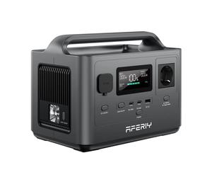 AFERIY AF-P040 Estación de energía portátil 256 Wh, batería LiFePO4 - 400 W - carga rápida en 1,2 horas - UPS - solar - para camping y exteriores - Nuevo