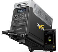 AFERIY Generador Eléctrico Portátil 3600W 3840Wh, Portable Powerstation, （Envío en 2 días）Extensible hasta 11520Wh, 220V-240V, Función UPS, Generador Solar Portátil para Camping/Viaje/Fallo Eléctrico
