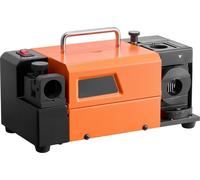 Afilador de brocas MR-13B, amoladora para brocas de 3 a 15 mm con ángulo de alivio de filo ajustable y ángulo de punta de 95° a 135°, afiladora de alta velocidad de 4600 RPM con 13 portabrocas, ruedas