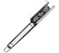 Afilador de Cuchillas de Escritorio de Acero Inoxidable para Cocina | Uso Estable sobre Mesa, Bordes Uniformes, Mango Ergonómico, Agujero para Colgar, Almacenamiento Sencillo