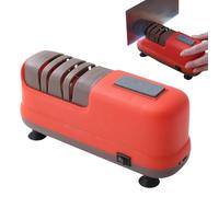 Afilador De Cuchillas,Piedra Afiladora 4 Etapas Para Tijeras | Con Base Carga USB Herramientas Eléctricas Afilado Cuchillas,para, Rodillo Cortador, Mayores, Trabajo y Jardín