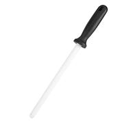 Afilador de Cuchillos de Cerámica de 8 Pulgadas, Varilla de Afilado Manual de Cerámica con Mango de ABS para Cuchillos de Cocina, Tijera, Cubiertos, Palo de Afilado Profesional