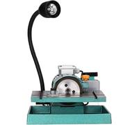 Afilador de cuchillos eléctrico con luz LED, amoladora CNC de 2800 rpm, mesa de trabajo inclinable de 0 a 180°, para llantas de aleación y herramientas de corte.