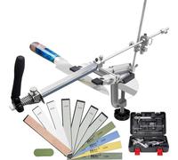Afilador de cuchillos profesional RX-009, sistema de afilado profesional con rotación de 360°