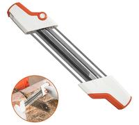 Afilador de motosierra 2 en 1 - Afilador de motosierra LP de 3/8" - Juego de afilado de motosierra de 5/32" - Mini lima eléctrica portátil para cabezal de afilado - Para cadenas Stihl de 16", 18" y 20