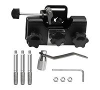 Afilador de motosierra,Afilador de motosierra - Afiladores de motosierra de aleación de aluminio con 3 puntas | Afilador de cadena de manivela para motosierras y sierras eléctricas, trabajo al aire li
