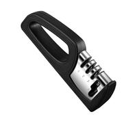 Afilador de tijeras 4 en 1 con varilla de cerámica de tungsteno y base antideslizante 061026