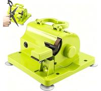 Afilador de Tijeras Eléctrico, Rueda de Diamante de Resina de 8 Mm 4500 RPM, Rectificadora de Tijeras para Tijeras de Sastre, Cortadores de Tela, Ropa Industrial y Hogar green